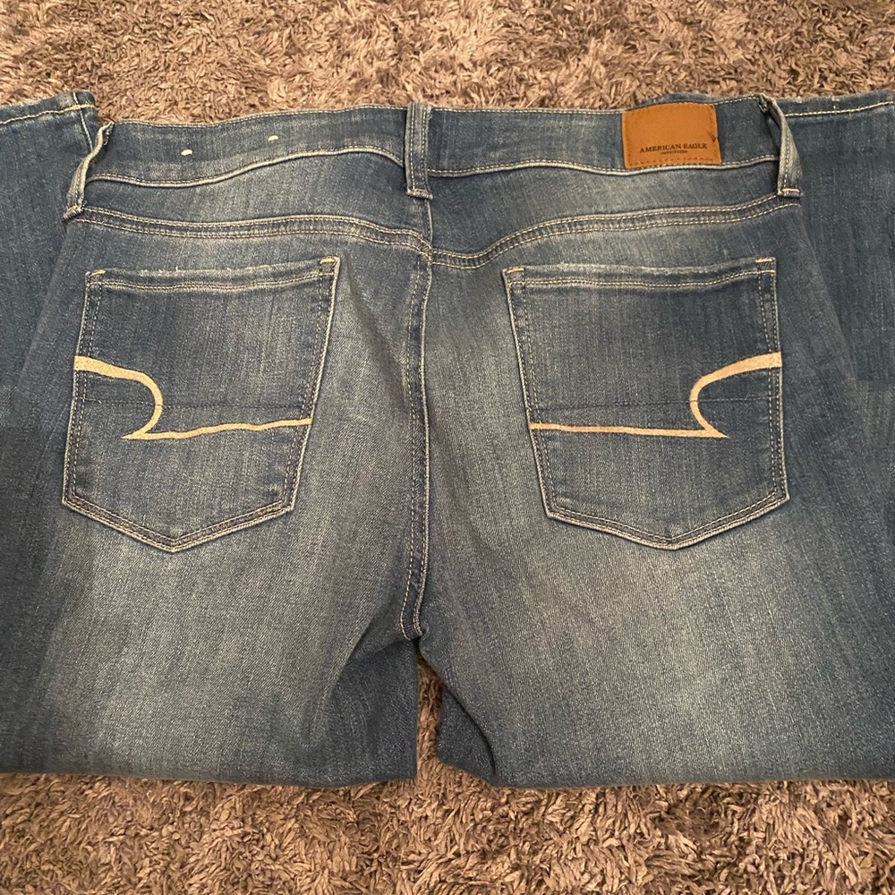 WORN TWICE American Eagle Jeans (size 10 long but fit like a normal size 10)